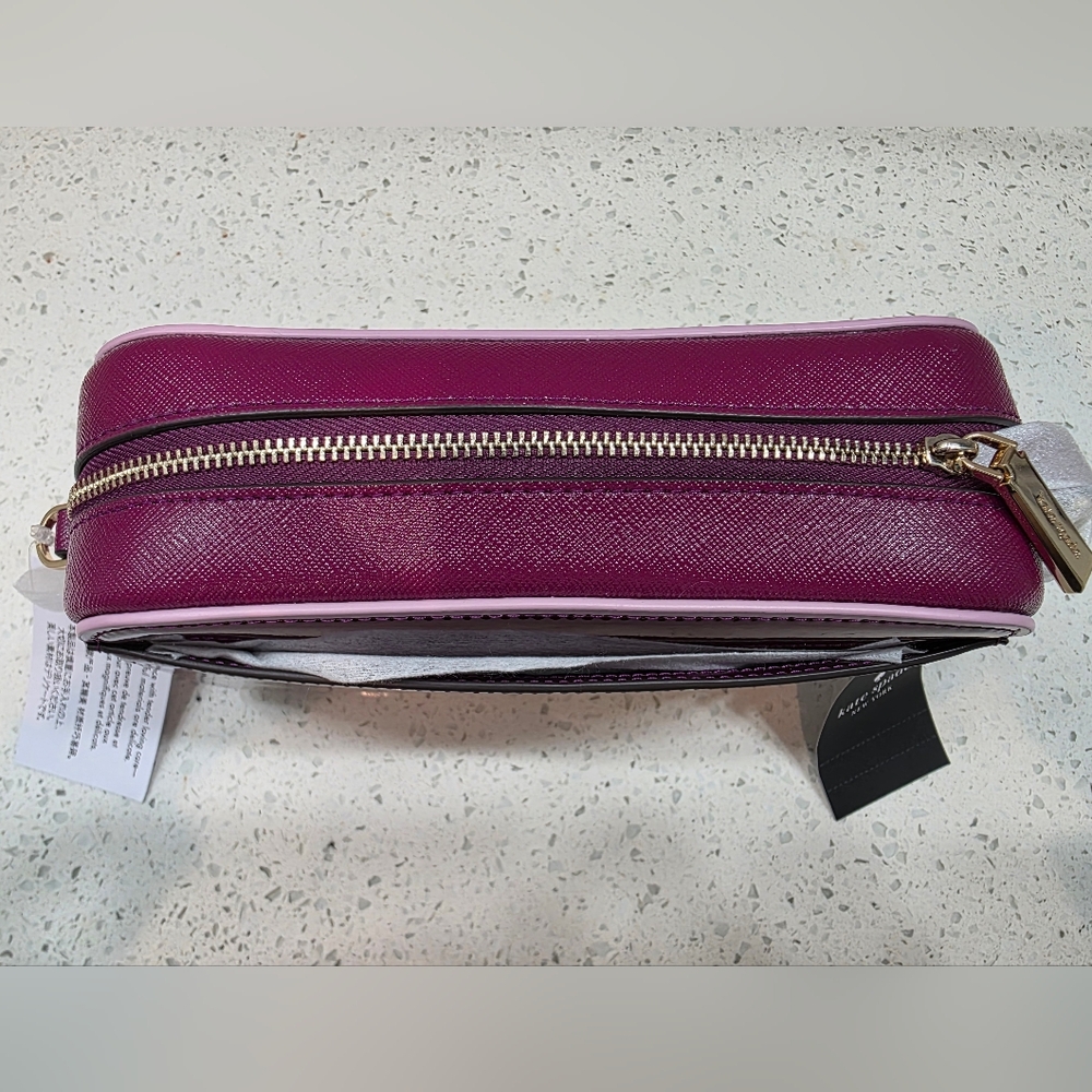 Kate Spade Camera Bag Crossbody - Magenta - New!!! - Picture 6 of 12